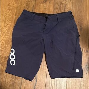 POC Mens Navy Blue Mountain Biking Shorts